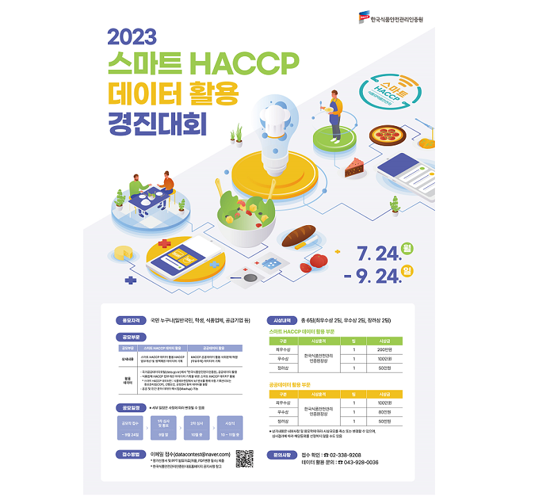 HACCP인증원, 데이터 활용한 식품안전 아이디어 발굴