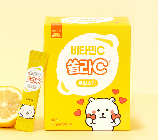 고려은단, ‘쏠라C 분말스틱’ 신제품 출시