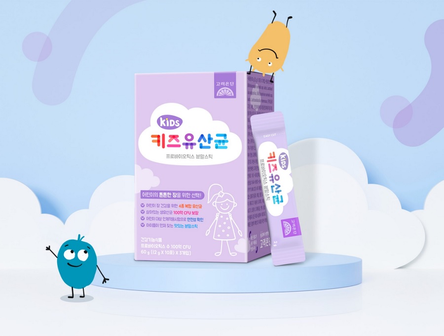 고려은단, '키즈 유산균 프로바이오틱스 분말스틱' 출시