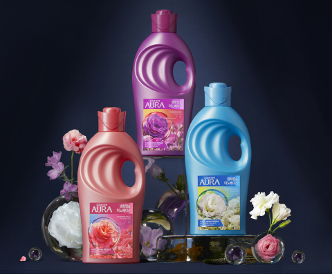 LG생건, ‘아우라 생화캡슐 이노베이션’ 3종 출시