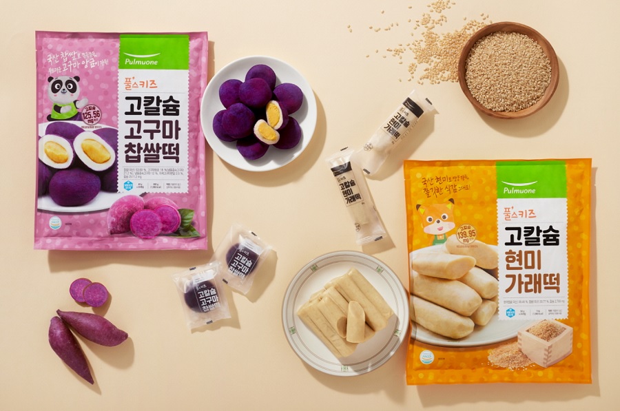 풀무원, ‘고칼슘 간식떡’ 2종 출시