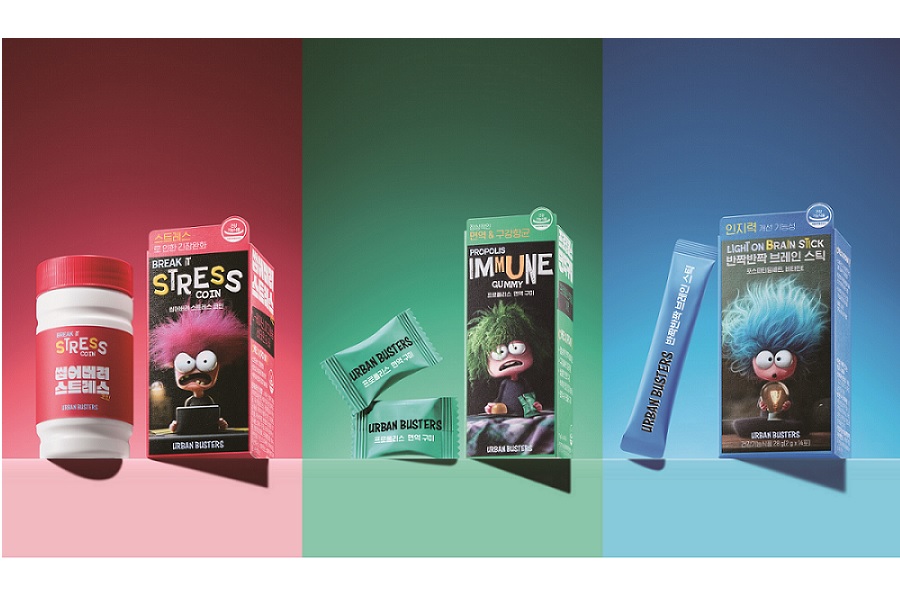 LG생활건강, 건기식 브랜드 ‘어반버스터즈’ 론칭