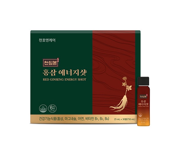 천호엔케어, ‘천심본 홍삼 에너지샷’ 출시