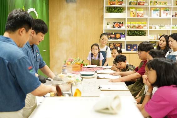 풀무원, '테이스티풀무원' 여름방학 가족 클래스 성료