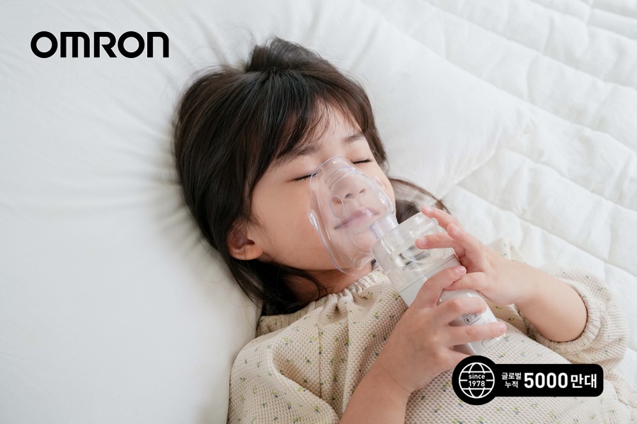 오므론헬스케어, 가정용 네블라이저 누적 판매량 5천만 대 돌파
